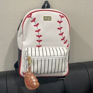 Betsey Johnson medium Baseball ⚾️backpack